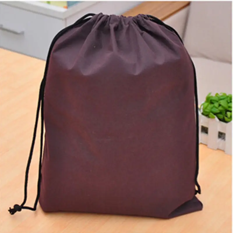 

1PCS Women Drawstring Bags for Book/Clothes Travel Drawstring Bag Non-woven Fabric Shoes Pouch Bag 29*36cm