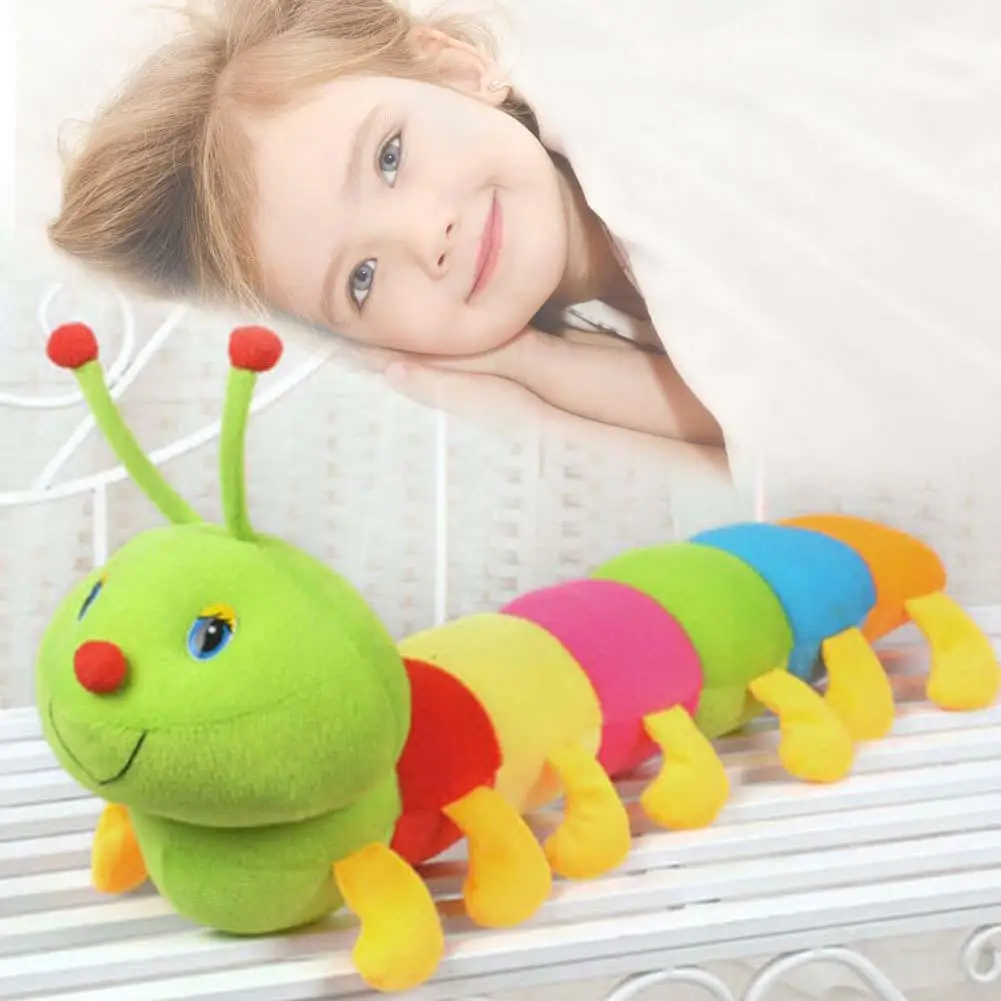 1 шт. Детская плюшевая гусеница 50 см|pillow doll|toy softsoft toy caterpillar |