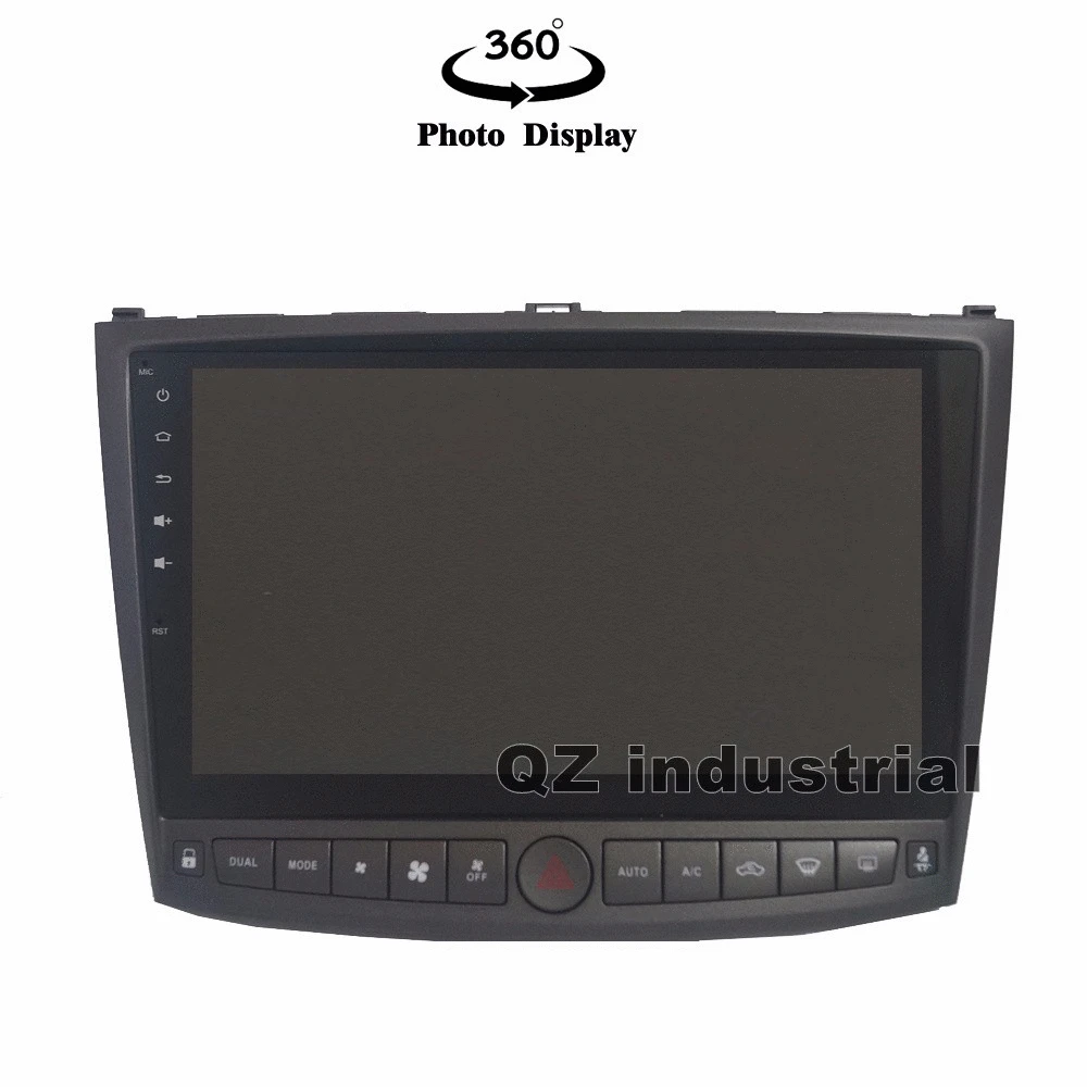 Excellent QZ industrial HD 10.2" Android 8.1 T3 Car DVD Player for Lexus IS200 IS220 IS250 IS300 2006-2012 With 3G 4G WIFI GPS Navi Radio 1