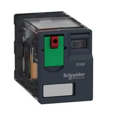

Миниатюрное штепсельное реле RXM RXM2AB1F7, 12 A, 2 CO, 120 В переменного тока