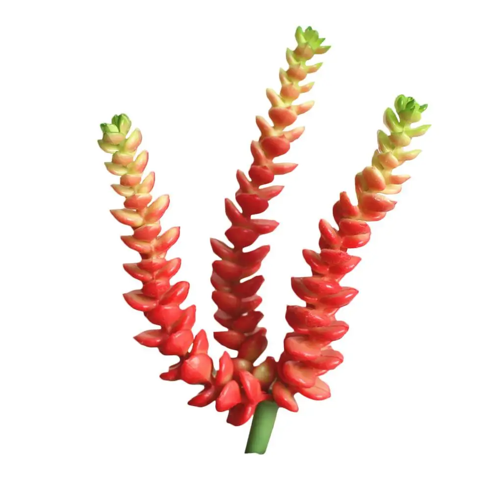 

AUGKUN Plastic Artificial Succulents Plants Creative Fake Flower Craft Floristry Simulation Plants For Home Weeding Decoration