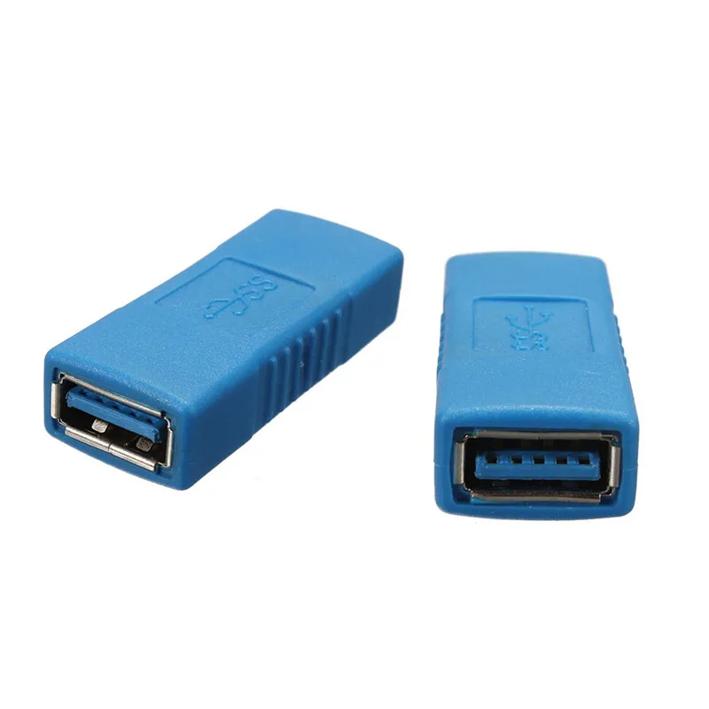 

New USB 3.0 A Female to A Female F/F Converter Adapter USB3.0 AF to AF Coupler Connector Extender Converter for Laptop PC