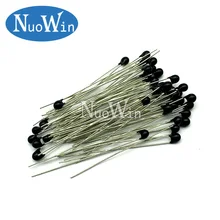 100 pces NTC-MF52AT mf52at mf52 3950 1% 10 k ohm ntc thermistor sensor de temperatura resistor térmico