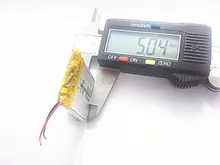 3.7V,500mAH 502535 PLIB (polymer lithium ion / Li-ion battery ) for Smart watch,GPS,mp3,mp4,cell phone,speaker