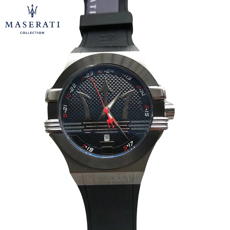 

Maserati 2018 Mens Quartz Watch Fashion Luxury Water Resistant Quartz Wristwatches High Quality Round Wrist Watch R8853123011