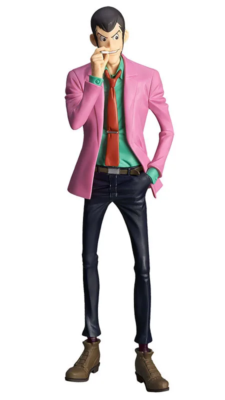 Аниме LUPIN THIRD Оригинал Banpresto Master Stars Piece (MSP) часть 5 коллекция фигурок (розовый цвет