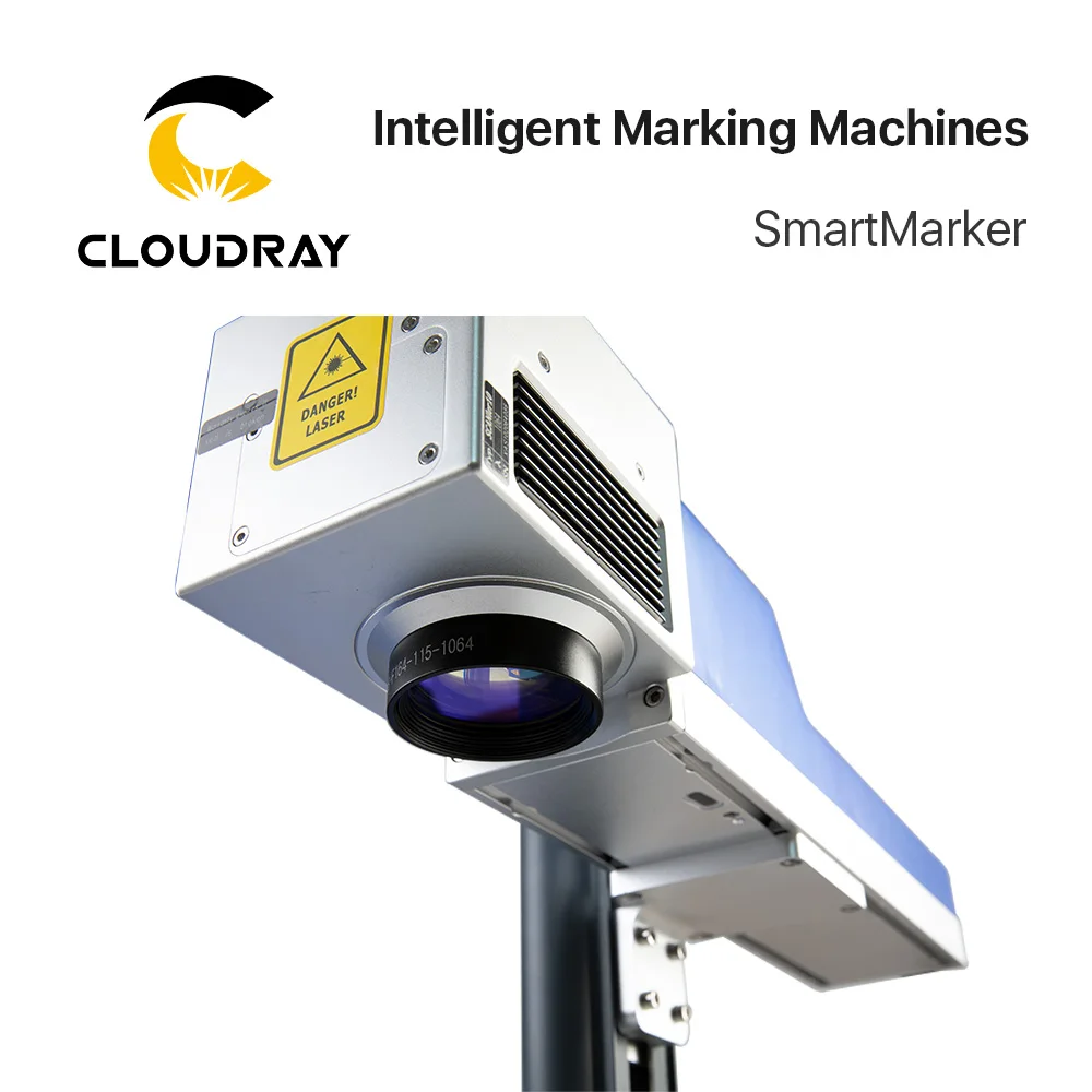 Cloudray 20-30 Вт волоконный лазер интеллектуальная маркировочная машина SmartMarker для маркировки металла из нержавеющей стали