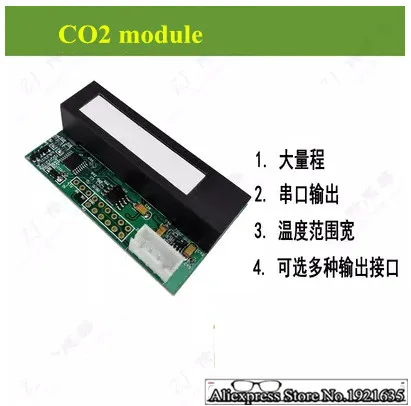 

Carbon dioxide CO2 gas sensor module for Arduino gas concentration detection module air quality