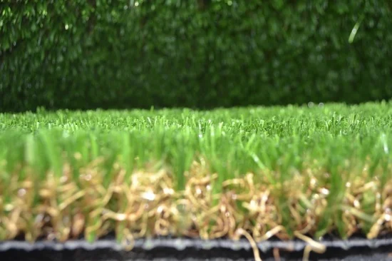 2 pp слоев натурального цвета садовая искусственная трава
