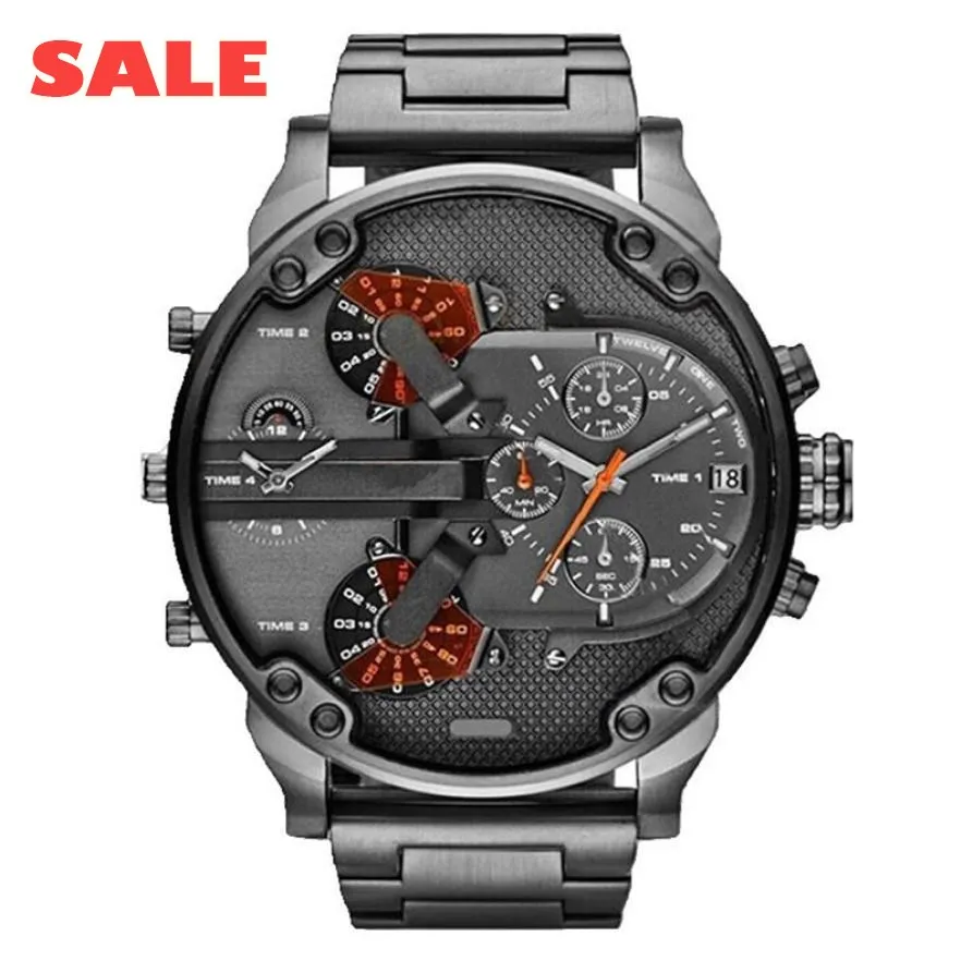 Koop Top Merken Exquisite Hot Product mannen Mode Luxe Horloge Rvs Sport Analoge Quartz Heren Horloge saat reloj xfcs