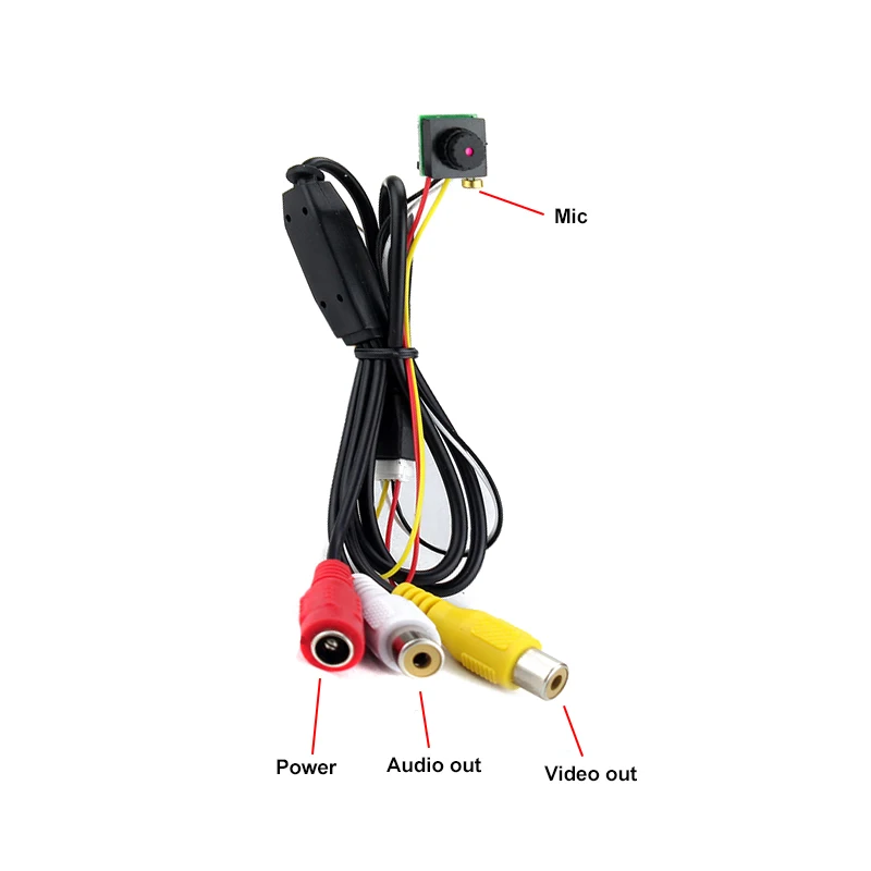New 700tvl Mini Analog Camera Dc5 12v Cctv Security Video Cvbs Camera With Audio Output Security Camera With 3 6mm Lens Surveillance Cameras Aliexpress