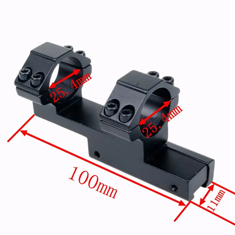 Интегральное крепление 25,4 мм/30 мм кольцо Крепление ласточкин хвост 11 мм рейка ткач Крепление подходит для винтовки/прицел Охота