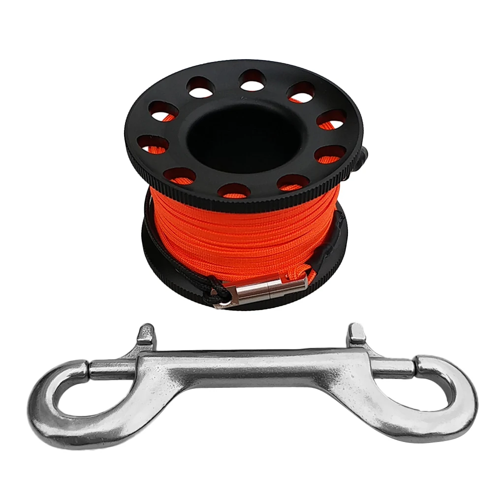 MagiDeal Perfeclan Scuba Diving SMB Surface Marker Buoy Signal Tube & Dive Reel Spool Scuba Diving Accessories