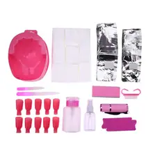 12 шт./компл. Дизайн ногтей Польский Набор инструментов многофункциональный УФ гель Лаки для ногтей резак первоклассника База гель Дизайн ногтей Tool Kit маникюрный набор