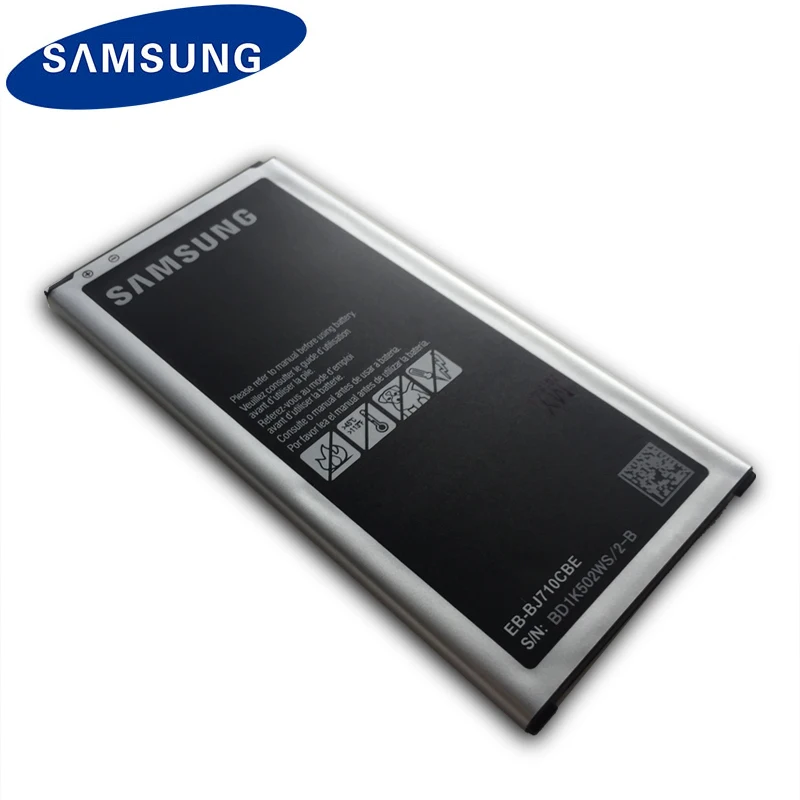 Samsung Original Replacement Battery For Galaxy J7 2016 Edition J710 J710F J7108 J7109 EB-BJ710CBE 3300mAh Mobile Phone Battery Samsung Original Replacement Battery For Galaxy J7 2016 Edition J710 J710F J7108 J7109 EB-BJ710CBE 3300mAh Mobile Phone Battery