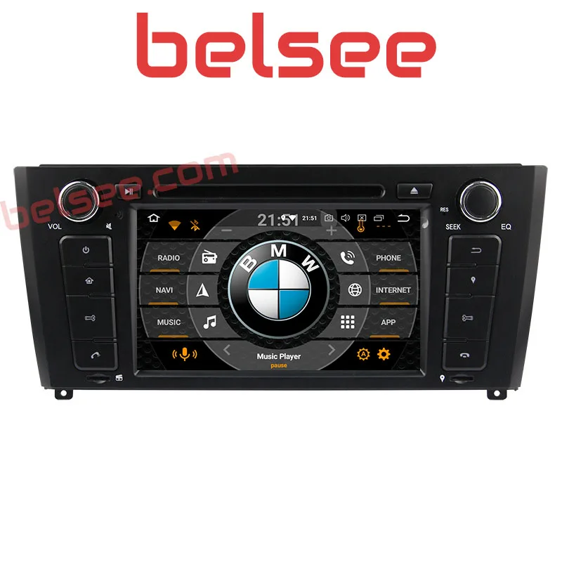 Belsee для BMW 1 серии E81 E82 E87 E88 2004-2011 Android 9,0 Восьмиядерный автомобильный радиоприемник 4 Гб Стерео gps головное устройство Авторадио dvd-плеер