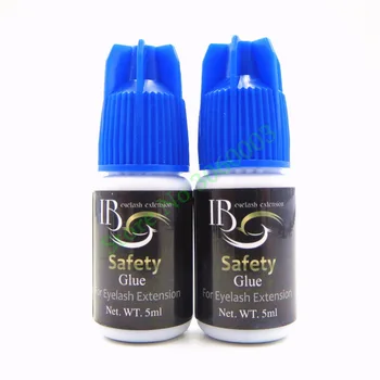 

Free shipping i beauty 2 bottle eyelash extension glue for allergic people no irritation from Korea safety glue