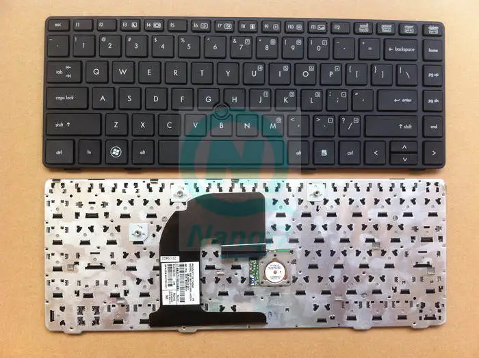 Новая Оригинальная клавиатура для HP ProBook 6460b 6465b 6470b 6475b US с рамкой 641834 001