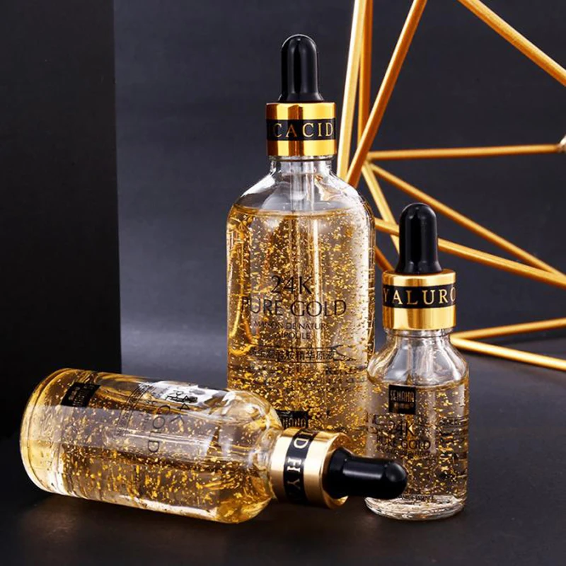 

24K Gold Anti Wrinkle Aging Essence Liquid for Moisturizing Skin BB Creams