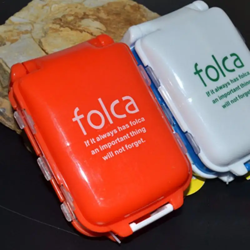 100% العلامة التجارية الجديدة والعالية متعددة وظيفة الصيد اكسسوارات صندوق تخزين لون عشوائي 100% العلامة التجارية الجديدة والعالية متعددة وظيفة الصيد اكسسوارات صندوق تخزين لون عشوائي