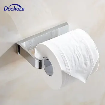 

Toilet Paper Holder Wall Mount Brass Chrome Finished,Toilet Roll Paper Holder Bathroom Accessory