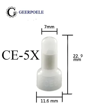 

Tsui Crimp terminal CE5X Closed Terminal Line Cap PA66 Splice Terminals ZIF Nylon Crimp Caps for 12-10 AWG