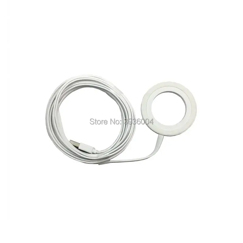

Circle Wireless Camera Charging Ring With 10ft Usb Cable Black for Logitech