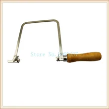 Высококачественной нержавеющей стали ювелирные изделия нержавеющей стали с деревянной ручкой ручная пила для лучковой пилы s