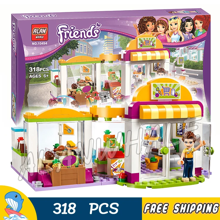 lego friends shopping mall
