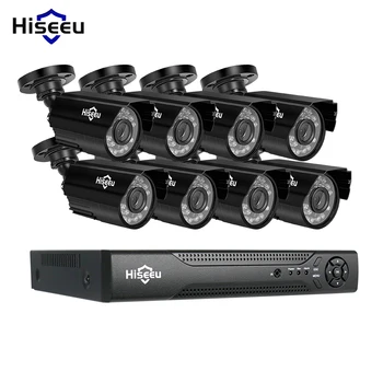 

Hiseeu 8CH CCTV System kit AHD 1080P IR Bullet CCTV video Surveillance Home Security Indoor/Outdoor Weatherproof CCTV Cameras