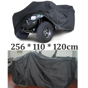 

Free shipping Quad Bike ATV Beach Car Cover Water Proof Sizes Black XXXL Available 3XL SIZE for Trike Motorcycle