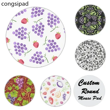 

congsipad Purple grape Customized laptop Gaming mouse pad Size for 22x22x0.2cm 20x20x0.2cm best Gaming Mousepads