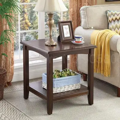 small corner lamp table