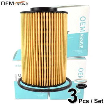 

Set Of 3, 26320-3C250 Oil Filter For Hyundai Equus Genesis Veracruz ix55 Kia 3.8L V6 Engine 2009 2010 2011 2012 2013 2014 2015
