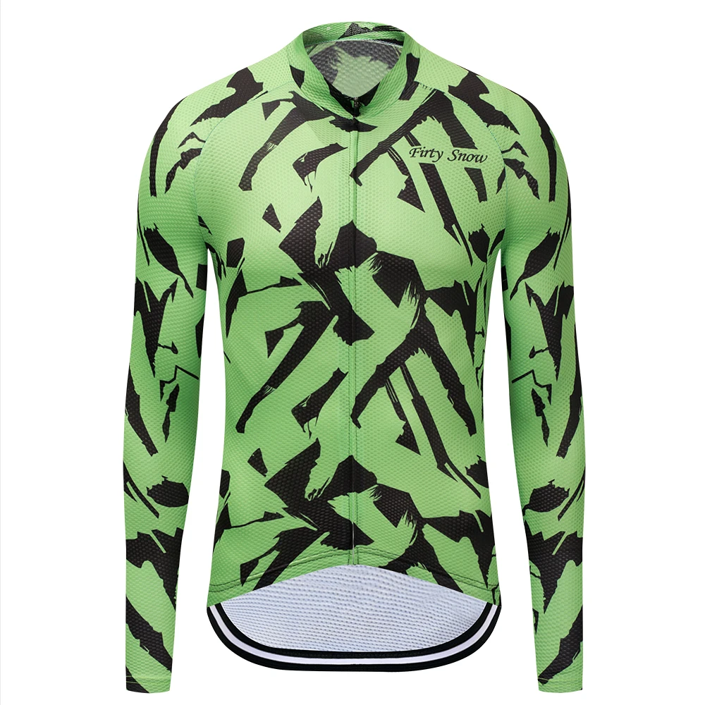 long sleeve summer cycling jersey