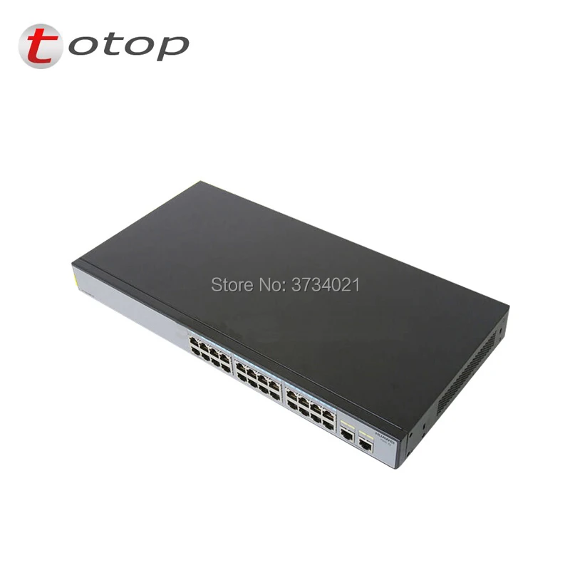 Оригинальный и новый Хуа Вэй S1700 26R 2T AC 10/100 24 портовый коммутатор с 2 giga порта