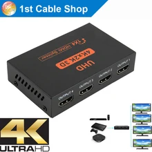 4K HDMI разветвитель 1 в 4 из 4 к 1080P HDMI 1X4 разветвитель 1X2 для ПК ноутбука STB DVD UHD tv