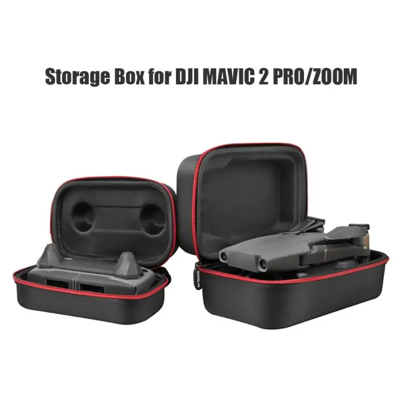 ALLOET 2 шт ПУ Дрон коробки водостойкий Износостойкий чехол для DJI Mavic 2 Pro/Zoom камеры аксессуары для Дронов