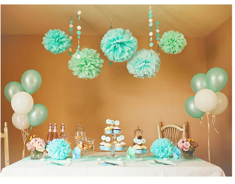 paper pompom flower wedding party decoration peony artificial flower (58)