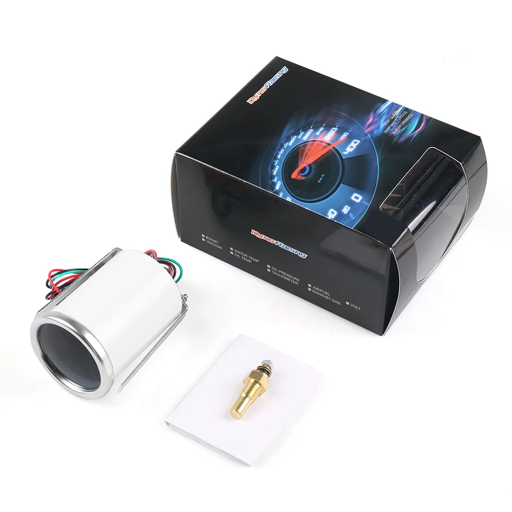 Dynoracing масла датчик температуры "(52 мм) дым Лен 40-150 C степень указатель масла датчик температуры автомобиля метр с датчиком BX101229