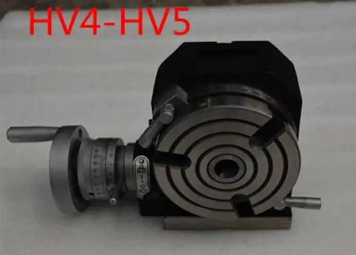 

HV5 diameter 125mm vertical and horizontal milling machine rotary table