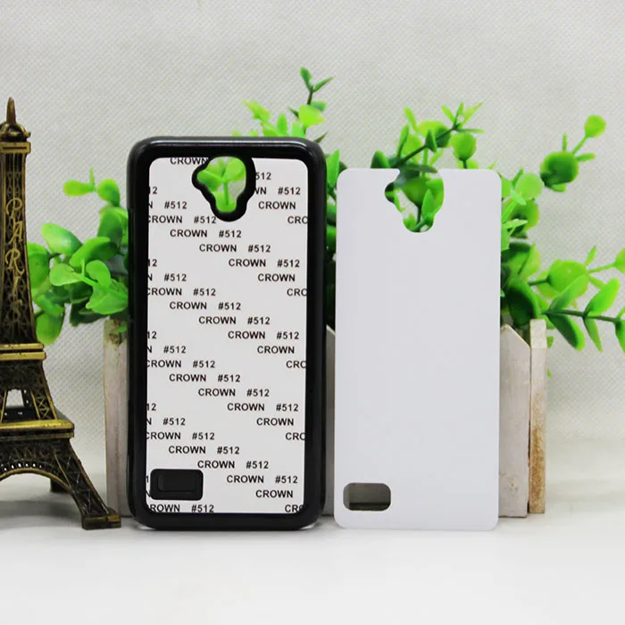 Wtsfwf DIY 2D Сублимация Жесткий ПК пустой чехол для huawei Y560 Y5 с Алюминий вставки 10 шт./лот