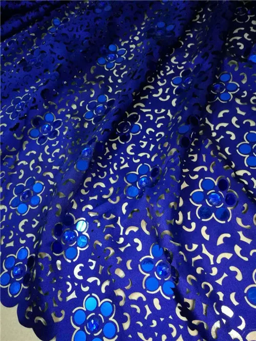 В нигерийском стиле французский Кружево Ткань s лазерная резка Кружево африканский тюль Кружево Ткань Высокое качество Африканский Кружево Свадебные Ткань для платья - Цвет: 3