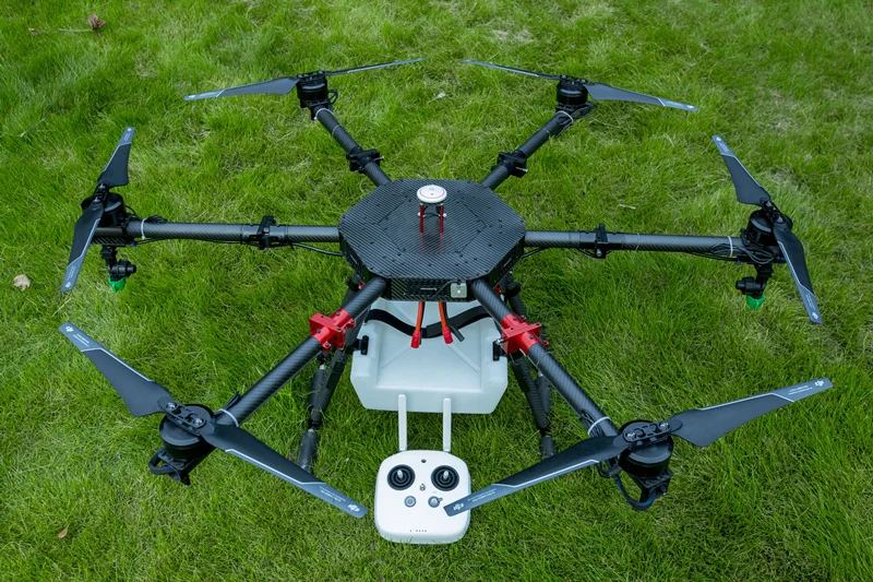 6-axis Agricultural drone Китай сельскохозяйственная защита БПЛА для посыпать пестицидов Дрон для сельского хозяйства спрей системы