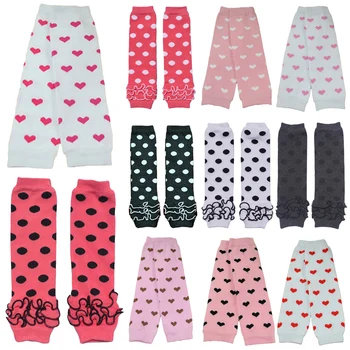 

Toddler Girl Heart Polka Dots Arm Leg Warmers Cotton Cute Warm Socks Tights SCKXW0507
