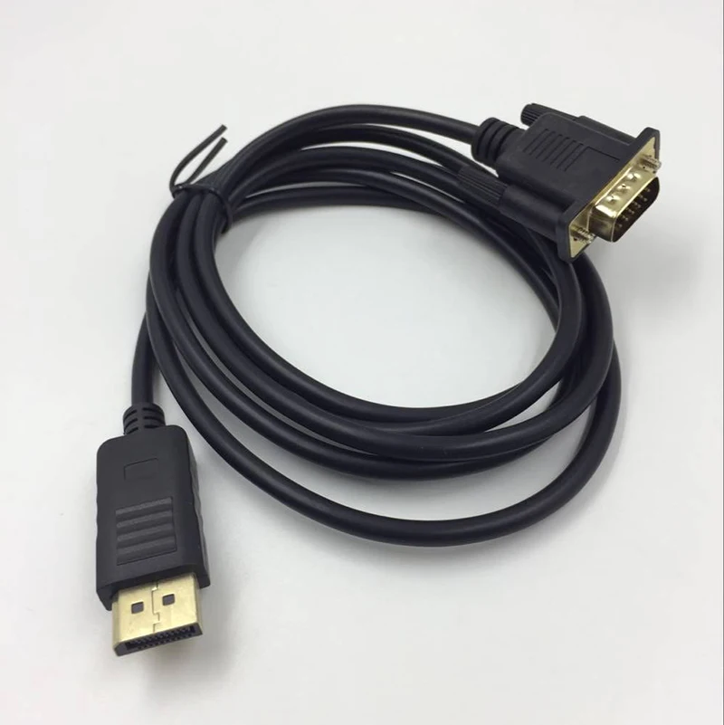 Baolyda 1 8 м DP к VGA кабель Displayport адаптер конвертер для DisplayPort оборудованные ноутбуки