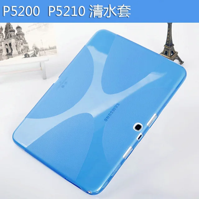 

Luxury Silicone X Line Soft Silicon Rubber TPU Gel Skin Shell Cover Case For Samsung Galaxy Tab 3 Tab3 10.1 P5200 P5210 P5220