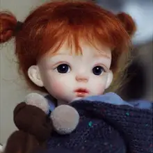 1/6BJD милый прекрасный SOO кукла с закрытыми глазами для маленьких девочек на день рождения