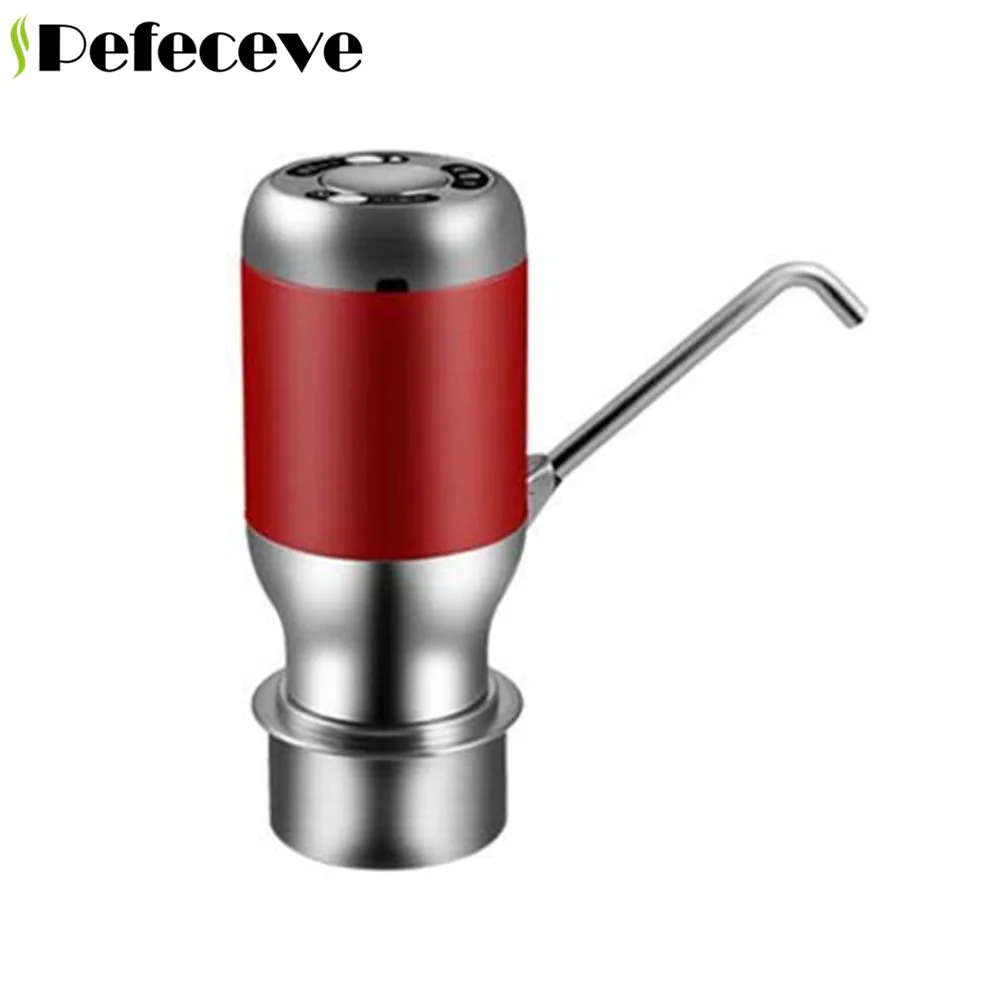 Wireless Electric Automatic Water Bottle Pump USB Charging Portable Electric Water Dispenser Rechargeable Drinking Water Bottle