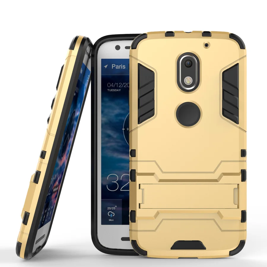 Case For Motorala Moto E3 Armor Mobile Phone Back Cover For E3 Cases